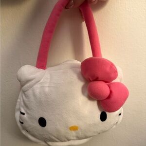Hello Kitty Plush Bag with Pink Bow